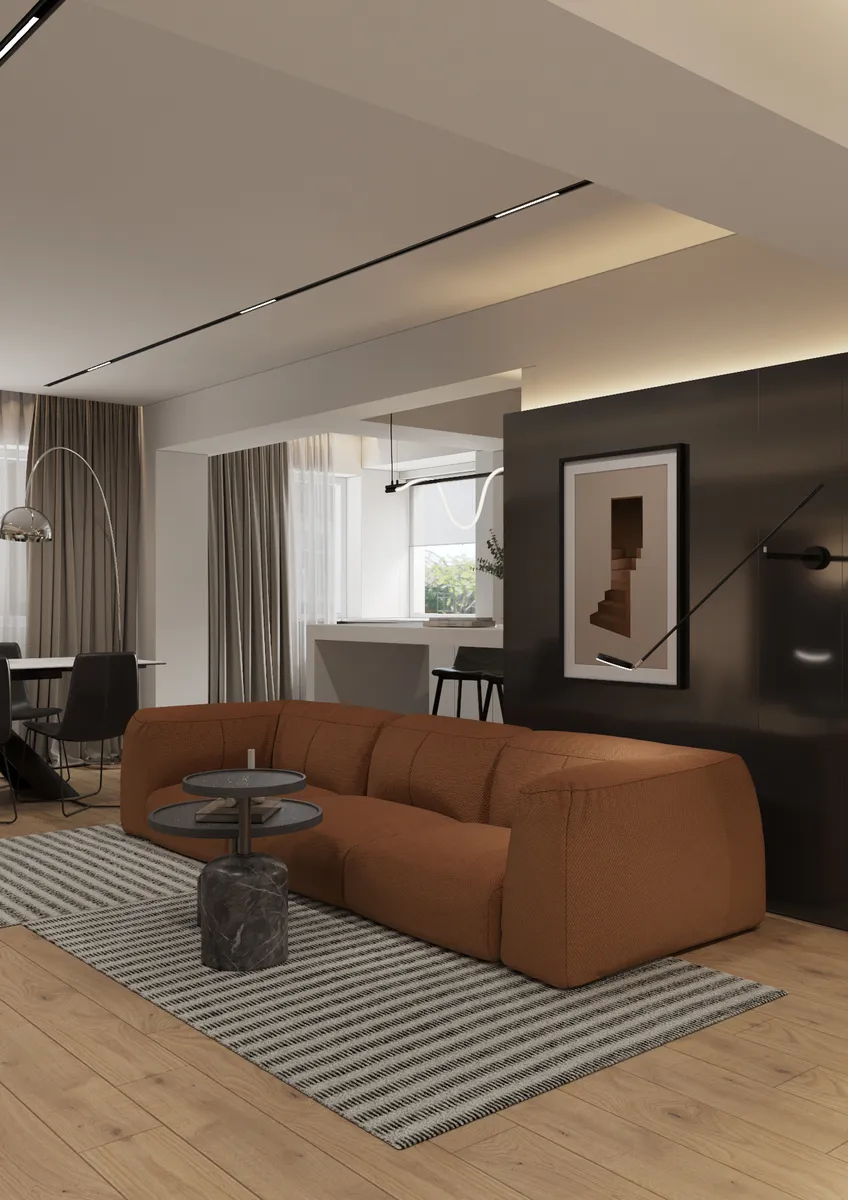 Design interior living project Esperado - AMAKU studio