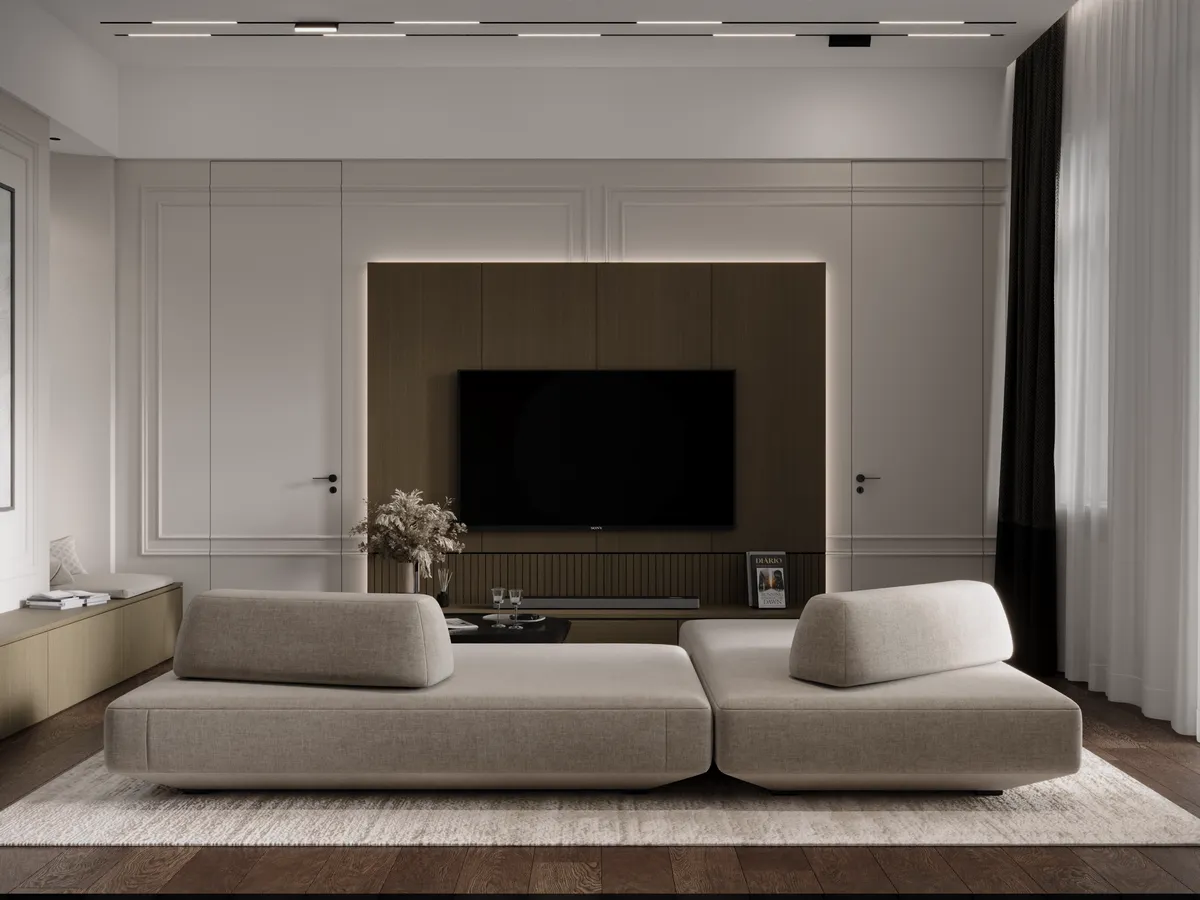 Design interior living project Lucero - AMAKU studio